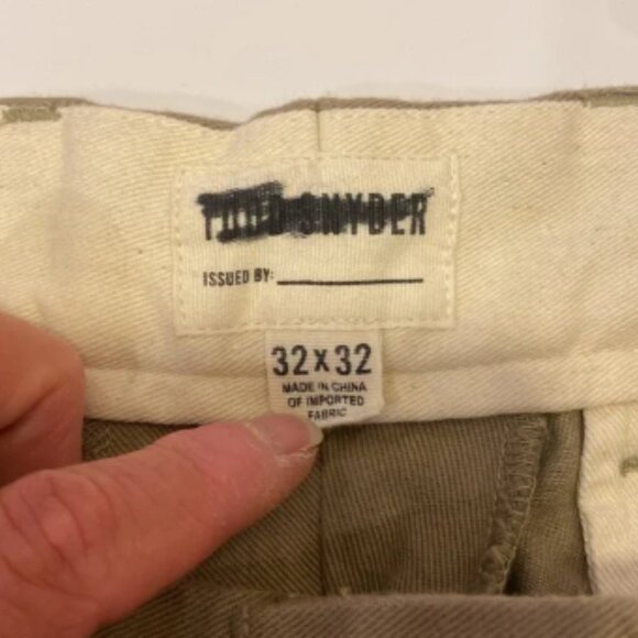 Todd Snyder Chino Pants Sz 32/32. NWOT - Picture 4 of 5
